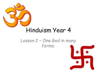 Hinduism - Belief in one God many forms