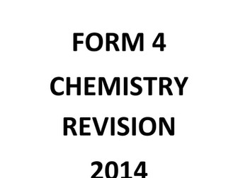 Year 10 Chemistry Revision Guide
