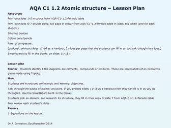 AQA-C1-1-Fundamental ideas