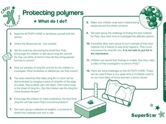 Protecting Polymers - SuperStar Activity