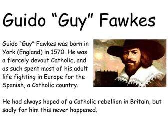 CSI: Guy Fawkes