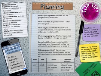 Planning mat