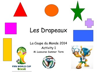 La coupe du monde -Les drapeaux