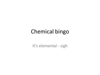 Ionic bingo