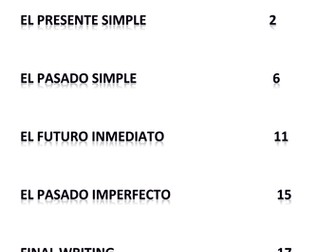 Transition document Y9 into GCSE