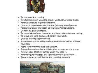 Class Rules: The Viking Study Code