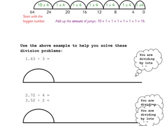 chunking method for division