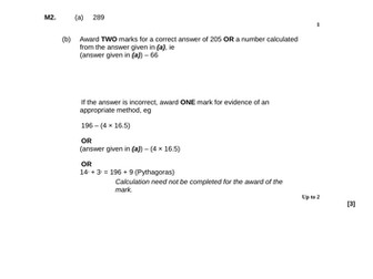 Triangles - Levelled SATs questions