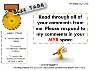 Satire: Simpsons Focus