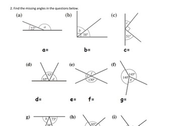 Angles Revision