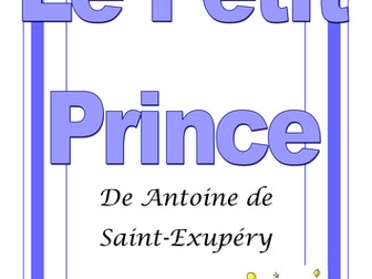 Le Petit Prince Antoine de Saint-Exupéry Workbook