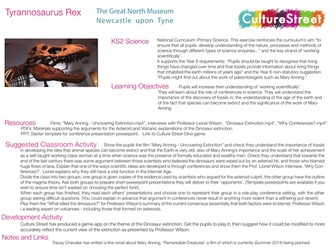 Fossils, Dinosaurs and Working Scientifically