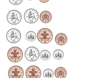 Counting coins - totals in purse