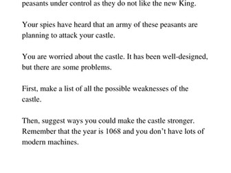 Normans - Lesson Eight - Castles