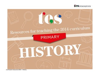 New curriculum 2014: Primary history