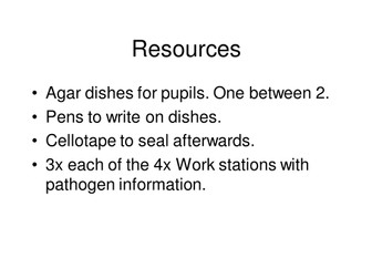 Edexcel B1.25 Pathogens and infections