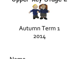 Lower and Upper KS2 Homework Books Autumn 2014