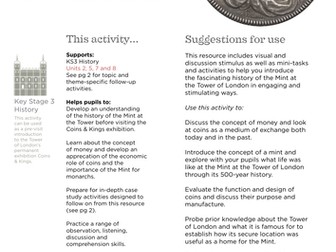 Coins and Kings, Making Money in the Tower KS3