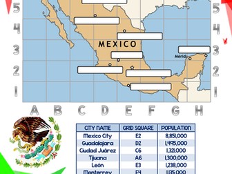 Mexico cities mapping activity