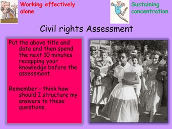 Civil Rights Act and End of Topic Assessment