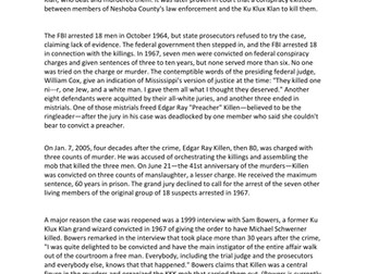 Freedom Summer and Black Power