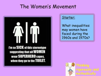 The Women's Movement and Women's Lib