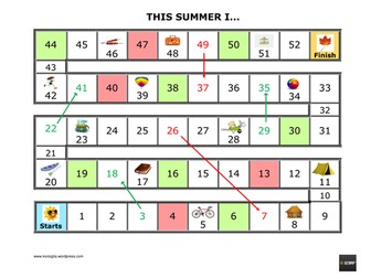 BOARD GAME THIS SUMMER I...