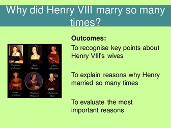 Why did Henry marry so many times?