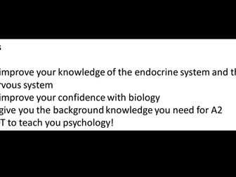 Biology for psychologists