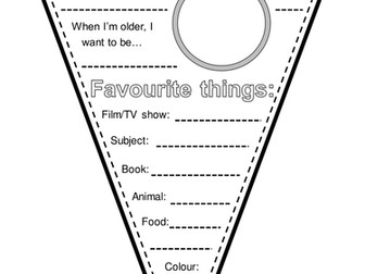 All About Me Banners Teaching Resources