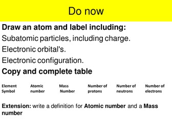 ionic bonding and electronic structure