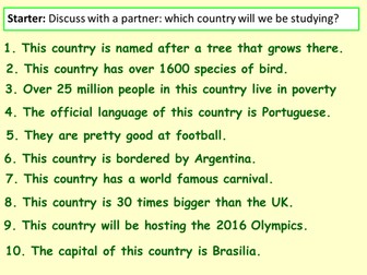 What is Brazil like?