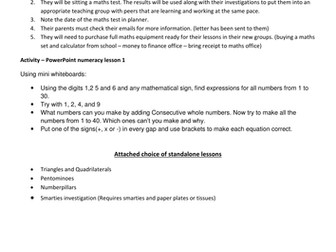 year 7 standalone induction lessons