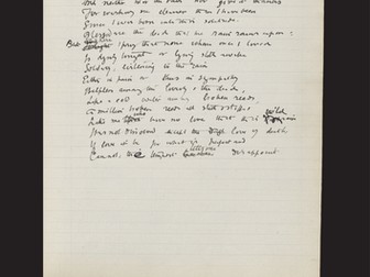 World War One Poetry Classroom Posters