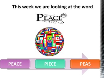 WORD OF THE WEEK - PEACE