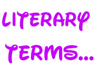 Literary Devices explained by Disney Movies!