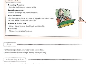 Roald Dahl's 'Going Solo' - Lesson Plan