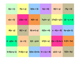 algebra skills catchphrase reveal a joke