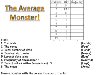 averages monster