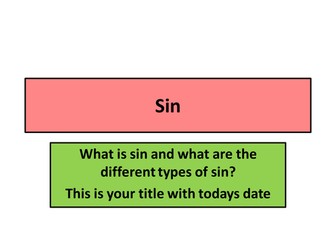 Sin