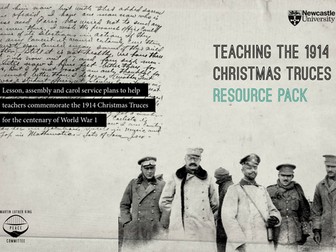 World War 1 1914 Christmas Truces resources - comprehensive set