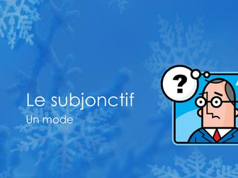 Notes du subjonctif