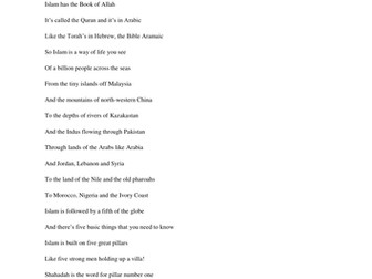 Islam poem