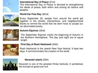 Word OF THE WEEK - Equinox