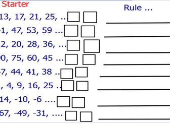 sequences level 4-6