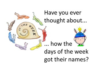 Days of the week PPT Anglo-Saxon link