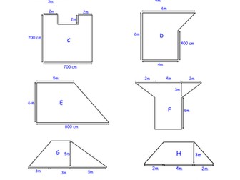 Area of composite shapes