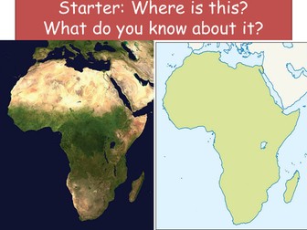 Introduction to Africa- Where is it?