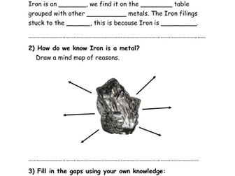 Elements compounds and mixtures worksheet