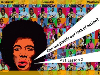 Environmental Change & Sustainability Unit Y11